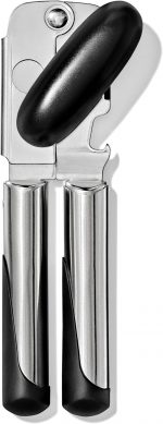 OXO Steel 2-in-1 Manual Can Opener - Stainless Steel Blade & Cushioned Handles