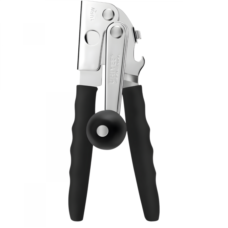 UHIYEE Commercial Manual Can Opener: Heavy Duty & Extra-Long Handle