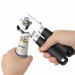 UHIYEE Heavy Duty Manual Can Opener with Magnet and Smooth Edge