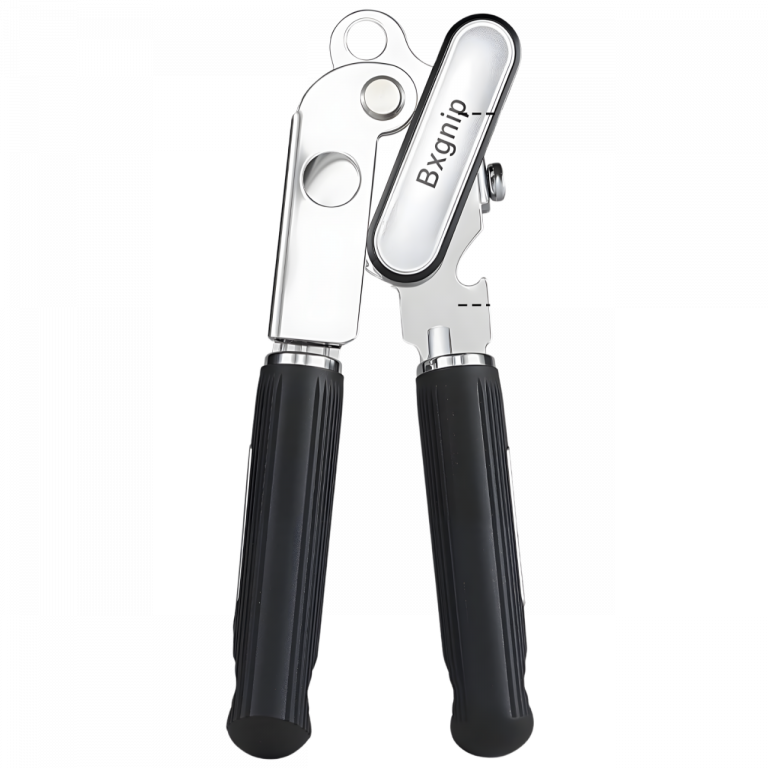 Heavy Duty Manual Can Opener with Magnet and Smooth Edge
