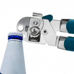 Hom-Aid Manual Can Opener with Magnet: Smooth Edge & Multifunctional