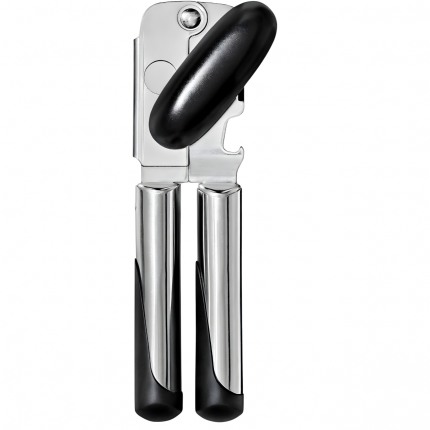 OXO Steel 2-in-1 Manual Can Opener - Stainless Steel Blade & Cushioned Handles