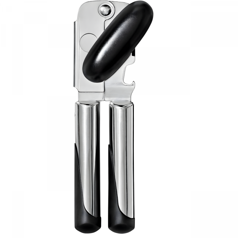 OXO Steel 2-in-1 Manual Can Opener - Stainless Steel Blade & Cushioned Handles